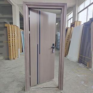 锌合金房间门室内门钢质房间卧室门烤漆门隔音室内单开房门平开门