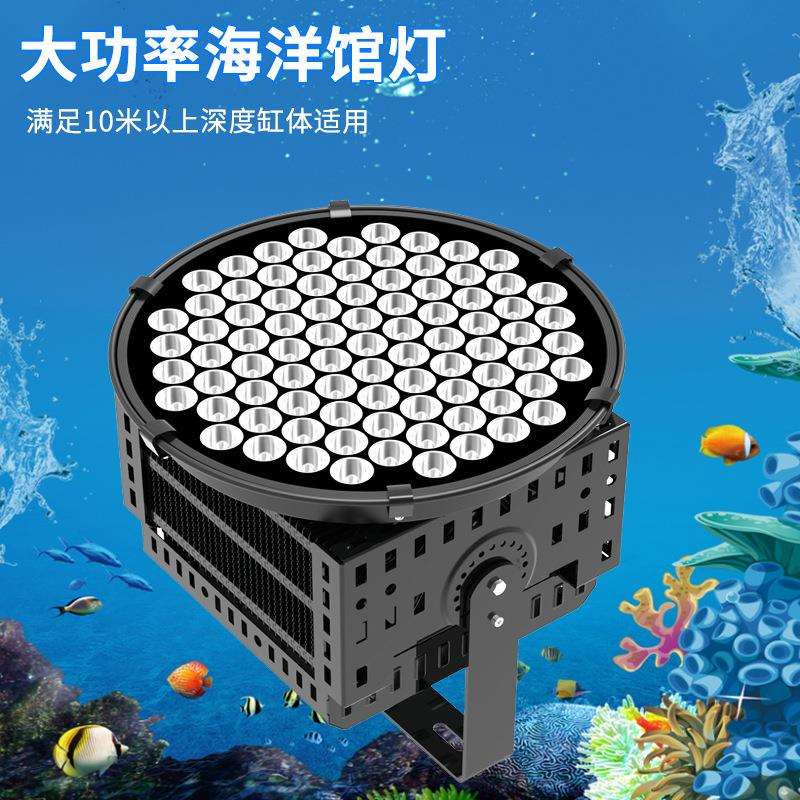 1000w大功率聚光海洋馆灯防水户外高杆工程工作投射照明led塔吊灯