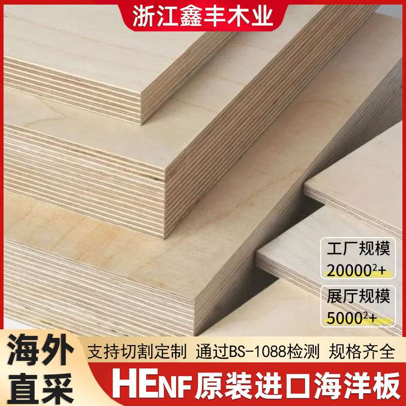 海洋板原装进口segezha全桦木胶合板家具板音响板桦木多层板