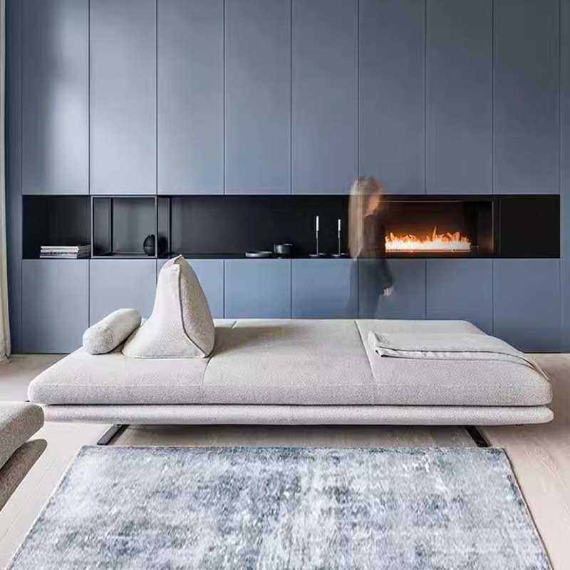 写意空间prado沙发客厅简约网红直排三人位小户型日式布艺沙发