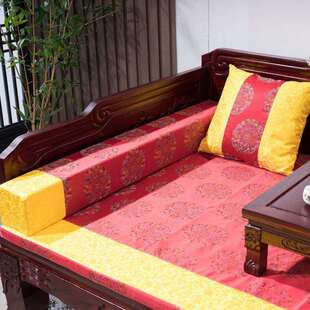 酸枝罗汉床实木新中式仿古贵妃榻家具组合简约客厅家用小户型沙发