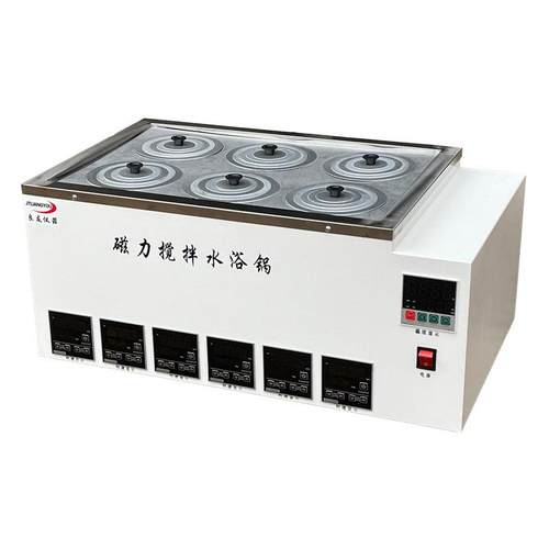 实验室多联水浴搅拌器 多孔搅拌水浴锅 HJ-6DS磁力搅拌水浴锅