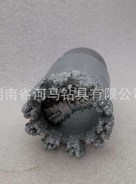 厂家直销75无芯带滚轮金刚石复合片pdc钻头矿山开采大理石切割