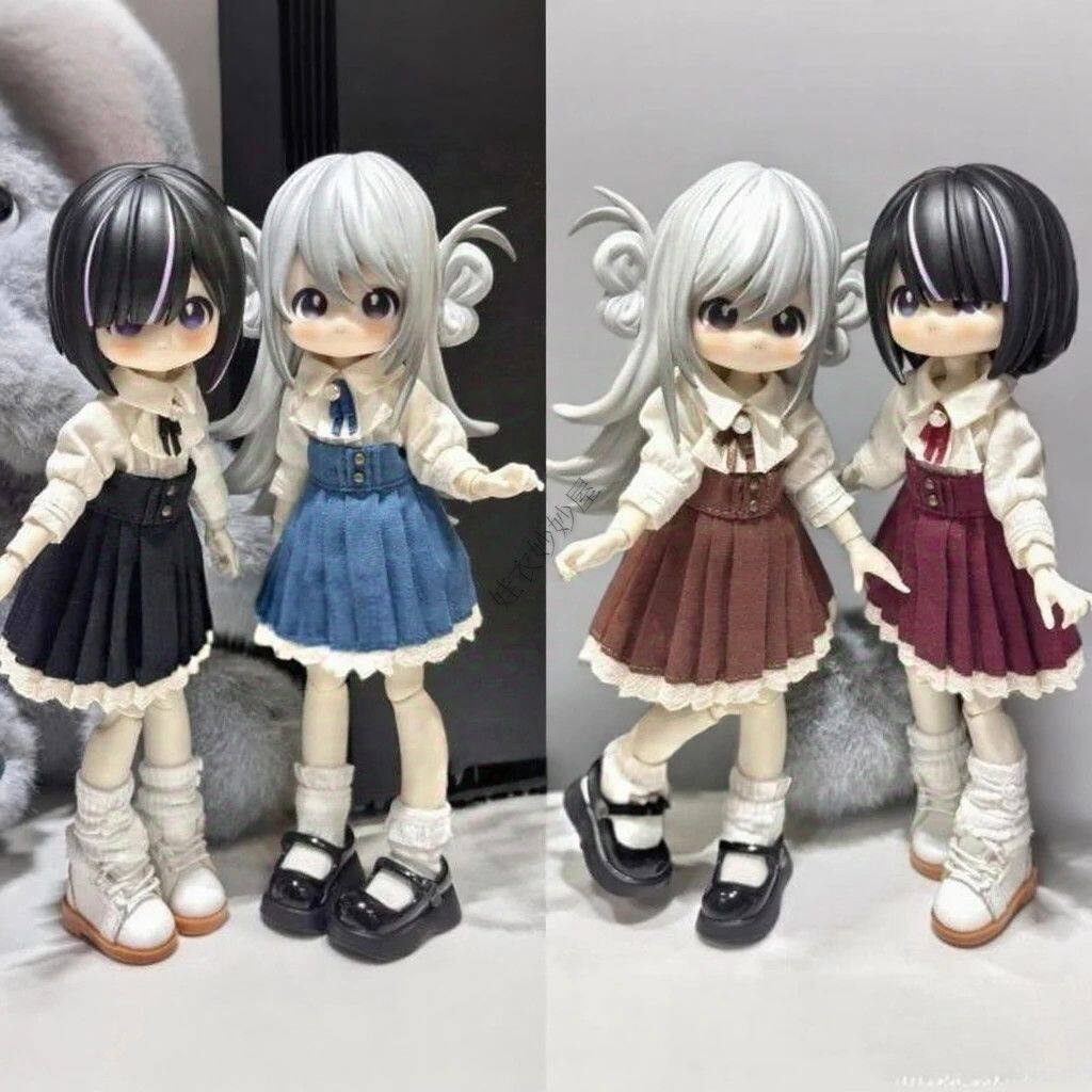 阿巳3娃衣bjd娃衣材料包新品O.b.11 罗马假日套装裙子12分 P9 P10