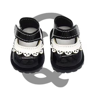 子小皮鞋 ob11鞋 娃娃棉花娃可爱精品 17cm娃精致公主鞋 10cm娃鞋