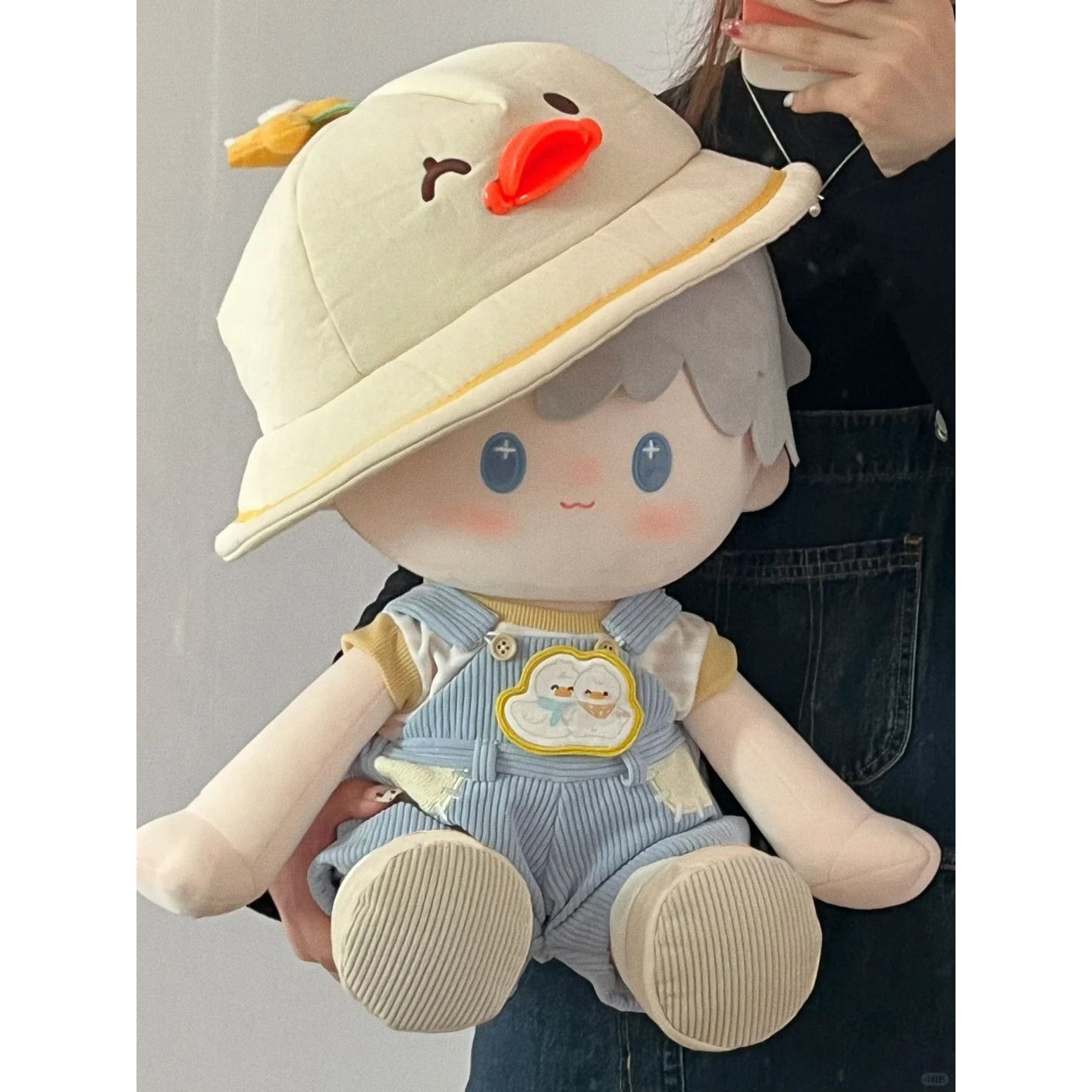 40cm娃衣夏日坐姿棉花娃服一番套装公仔替换玩偶礼物包邮