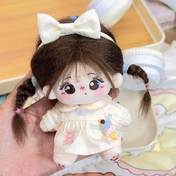 10cm娃衣棉花娃娃海星体正常体衣服裙子胖胖体通用可爱玩偶换装