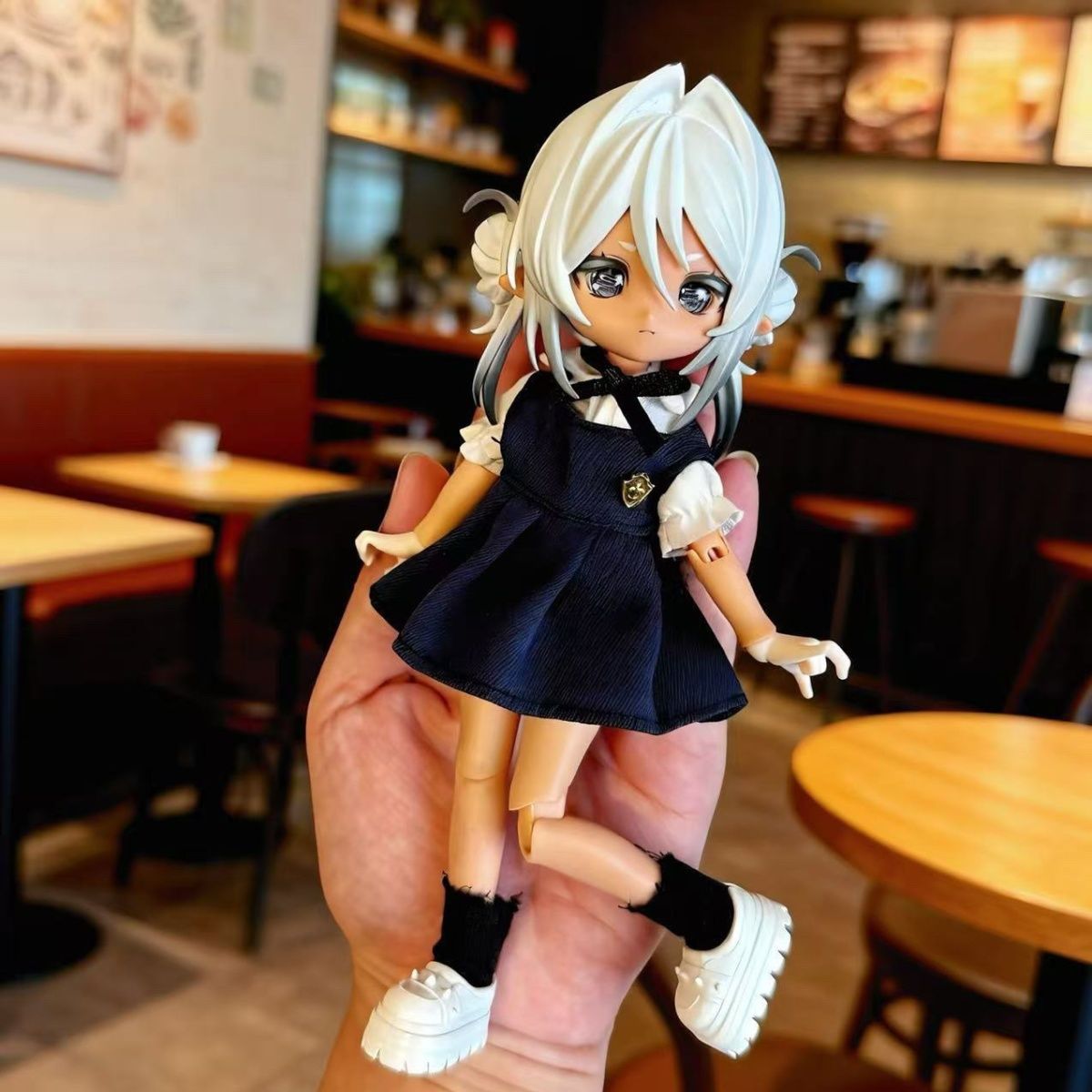 阿巳2娃衣8分娃衣现货bjd1分ob1111-17厘米体可动人偶男女娃服裙