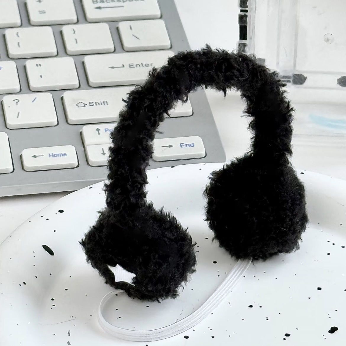 娃衣10cm灰色奶酷猫耳连帽卫衣娃服公仔卫衣替换玩偶配饰