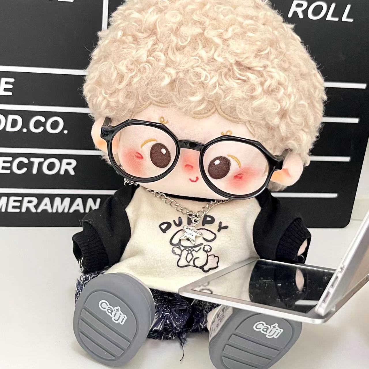 10cm娃项圈棉花娃娃20cm娃用配饰项链搭配甜酷可爱风格咩咩出桃设