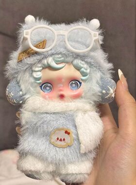 娃衣10cmsp小熊光织园蓝色温柔绵羊仙玩偶服冬日乐章不眠剧场抱抱