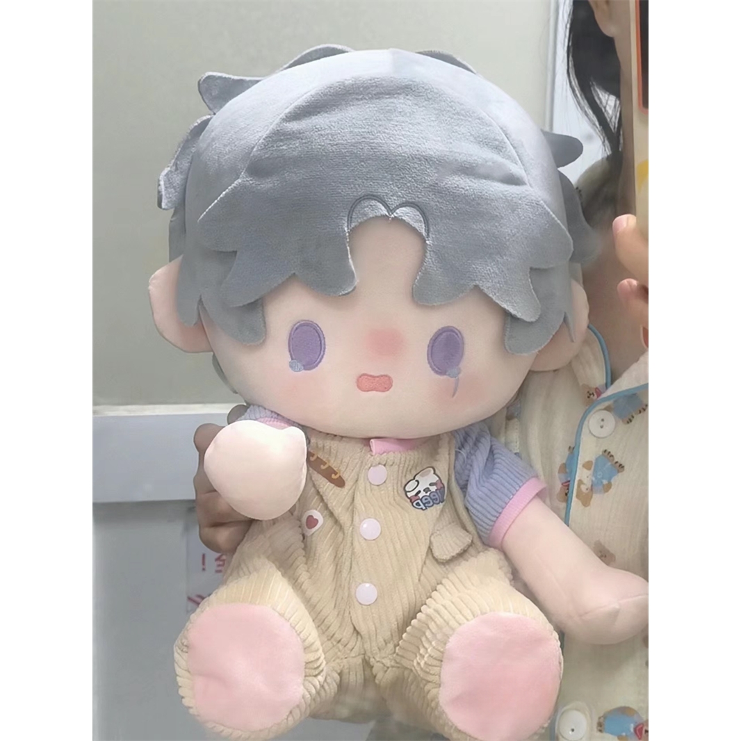 40cm娃衣坐姿坐体套装棉花衣服娃娃一番属性玩偶换装包邮卡通