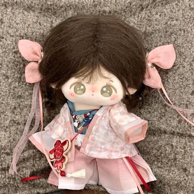 25cm娃衣棉花娃娃20无属性男女娃国风古装宋制汉服可爱衣服套装15