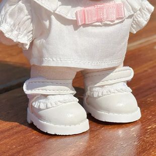 子胖胖体玩偶公仔小皮鞋 10cm娃鞋 可站立鞋 厘米棉花娃娃公主鞋 新品