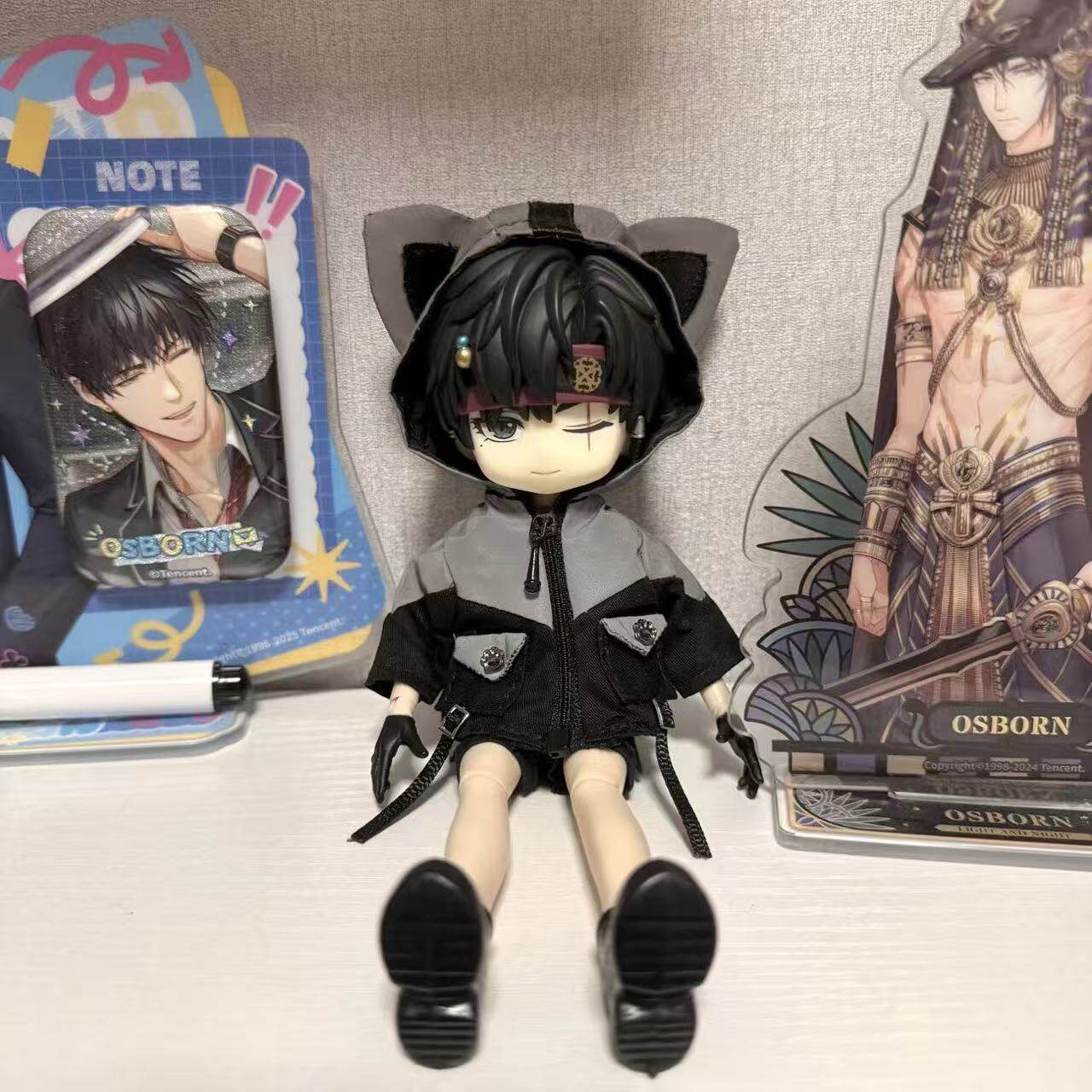 娃娃衣服 小怪兽镭射外套12分可穿阿巳BJD GSC YMY