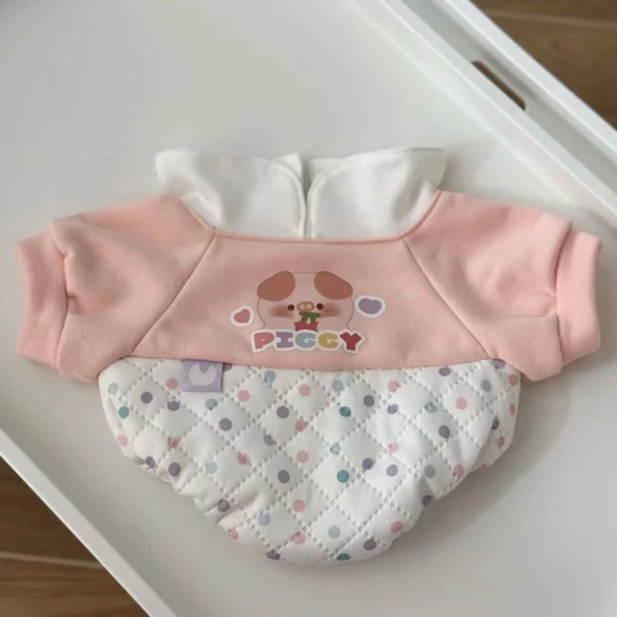 40cm娃衣40厘米奶油面包爬服sp坐姿款棉花娃娃玩偶换装爬爬服