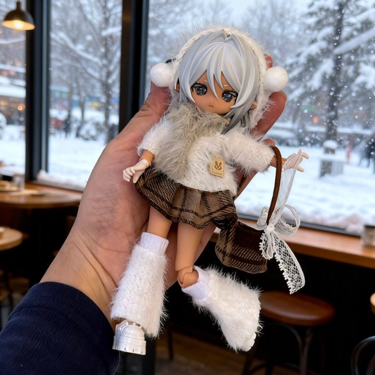 冬季新款ob11娃衣8分bjd12分套装16-17cm一万次出逃YMY-gsc阿巳体