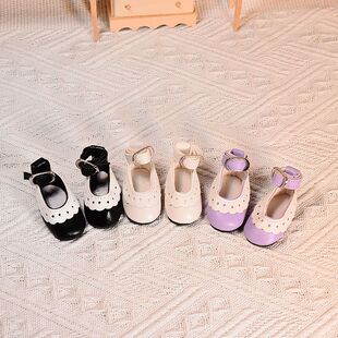 衣服换装 8分娃鞋 BJDyosd花边鞋 bjd 用品 6分BJD17CM娃子ob22