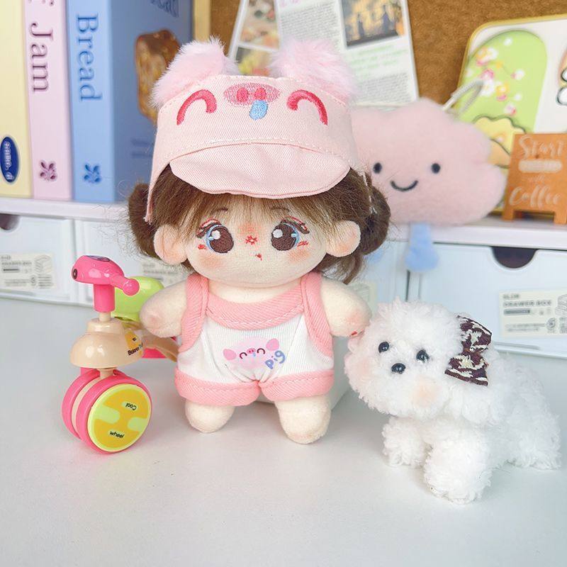 10cm娃衣棉花娃服套装13厘米自嘲熊可爱动物换装衣服套装