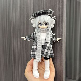 十二分娃衣秋冬毛呢ob118分bjd12分套装16-17cm一万次出逃YMY-gsc