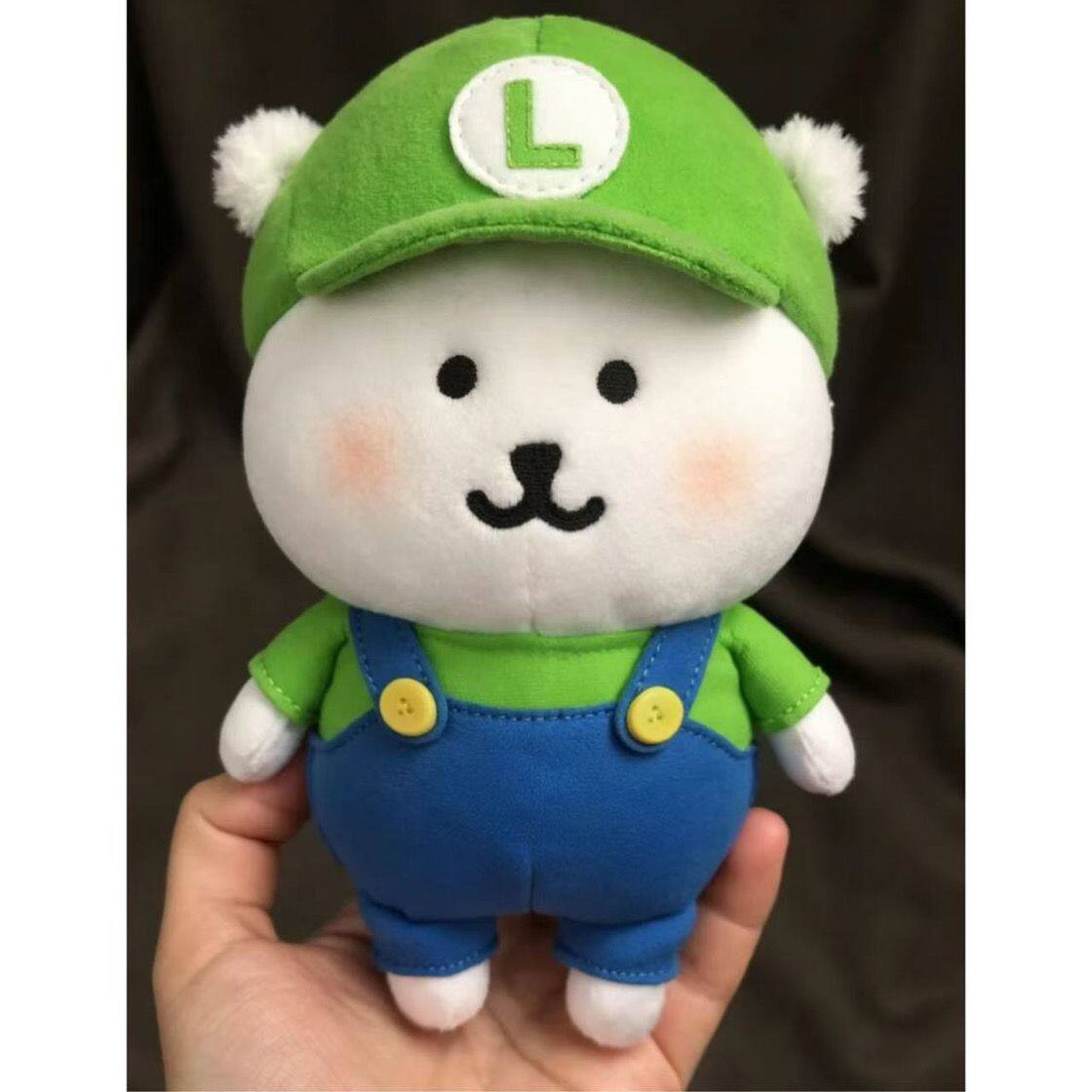 自嘲熊娃衣13cm修理工小配角马里奥换装娃