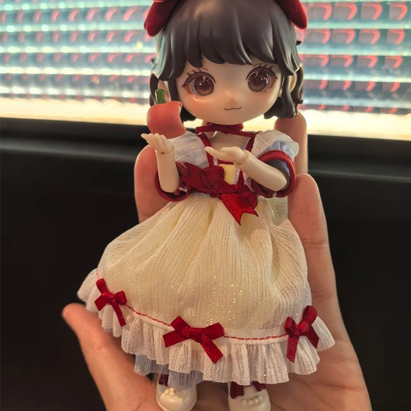 阿巳3娃衣8分娃衣ob11莉洛洛童话系列魔镜奇遇白雪公主连衣裙12分