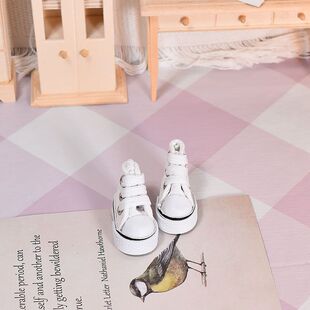 子小布OB24 8分bjd鞋 17厘米关节 10CM棉花娃子3.5CM帆布鞋 扎克娃鞋