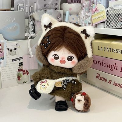 20cm娃衣冬装七颗芝麻15cm10cm秋冬小毛衣 棉花娃娃 可爱换装毛绒