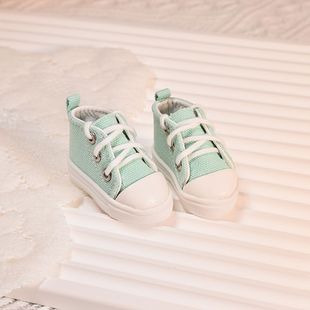 30cm娃鞋 20厘米棉花娃娃 BJD六分30厘米关节娃娃彩色休闲帆布鞋