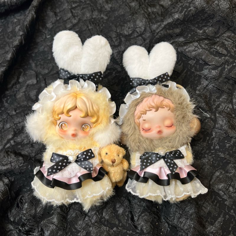 光织园娃衣~手作sp三代衣服冬日乐章搪胶套装仙女兔兔