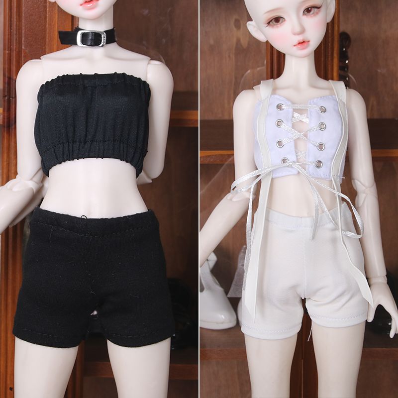 四分娃衣bjd娃娃内衣裹胸内裤平角裤4分6分3分配件bjd普熊妹胖体