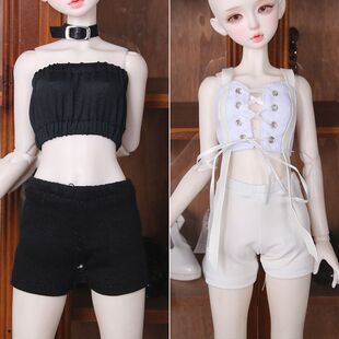 四分娃衣bjd娃娃内衣裹胸内裤平角裤4分6分3分配件bjd普熊妹胖体