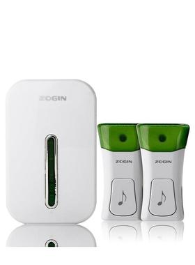 ZOGIN卓进EE08门铃 无线交流家用遥控叮咚门铃厂家亚马逊货源电池