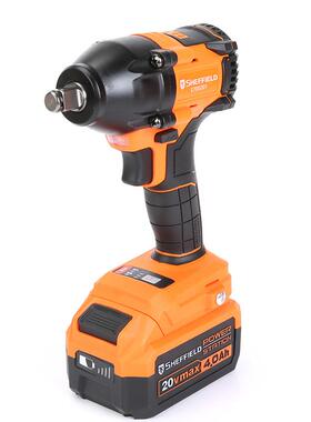 钢盾 SHEFFIELD S700201 20V无刷锂电扳手电动工具锂电钻350N.m