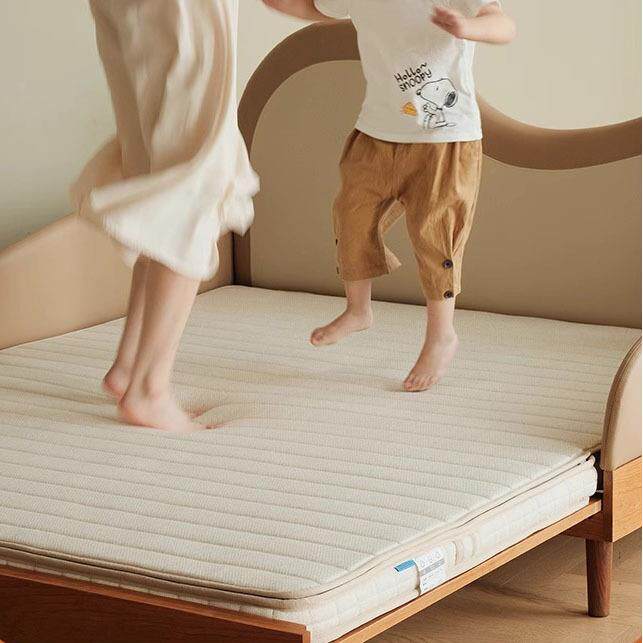 枕云床垫/儿童床垫可折叠黄麻乳胶环保护脊床垫家具无甲醛