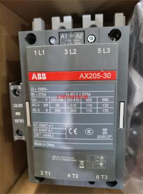ABB交流接触器 AX205-30-11-84*110V 50Hz/110-120V 60Hz