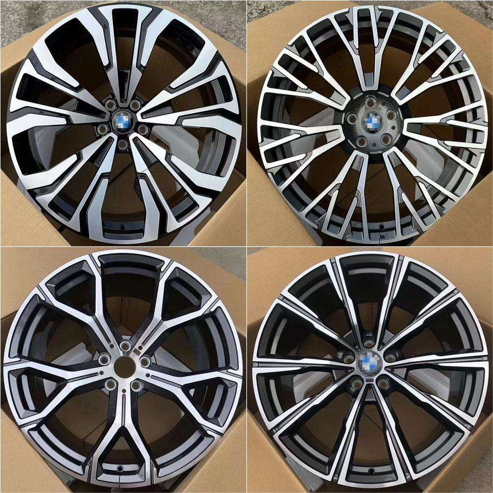 19/20/21/22/23寸万吨锻造轮毂适用X5X6X7锻造改装汽车铝合金轮毂