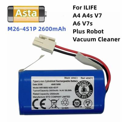 ILIFE智意V7/V7S/X620配件X623电池X451/T4/A4S/X431扫地机电池