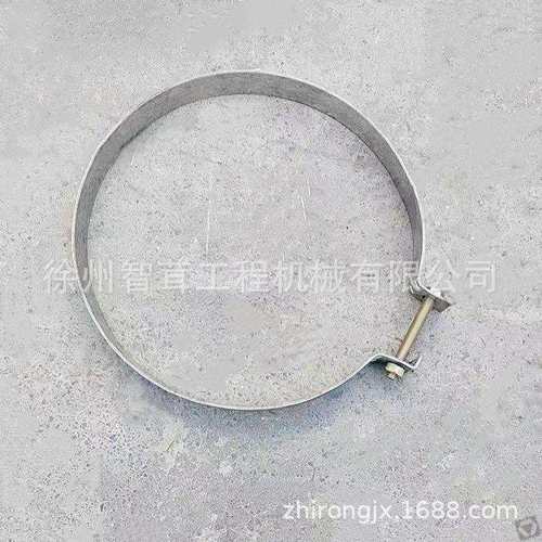 徐工LW500FV 600FV/KV装载机消声器固定卡箍 配件