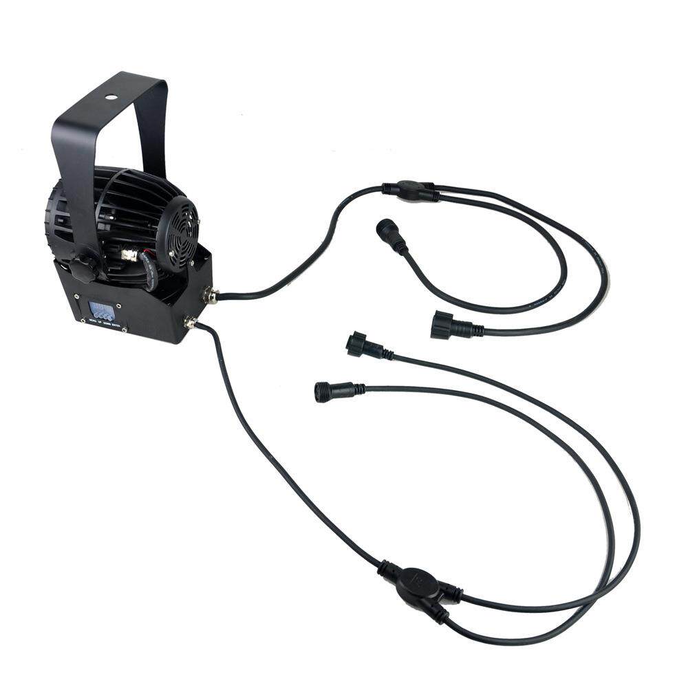 100瓦COB户外防水帕灯小神灯手提款带透镜DMX控制室外景观LED照明