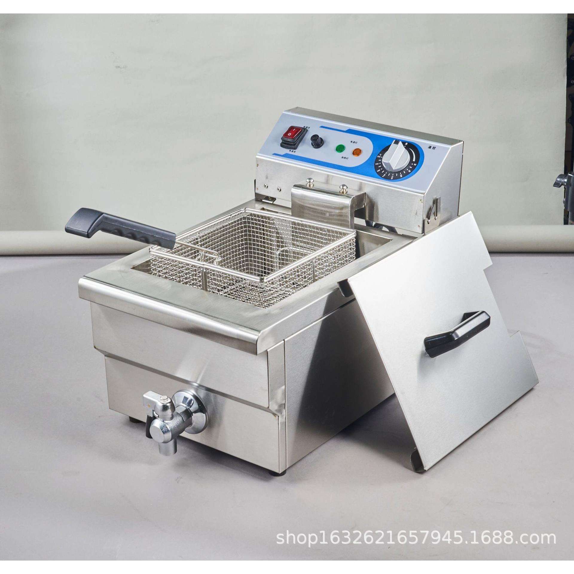 中连EF-131V商用深电炸炉油炸锅电炸锅油条机炸串炸薯条炸串电锅