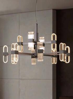 2019新品LED导光创意设计师吊灯 客厅餐厅卧室后现代个性简约灯饰