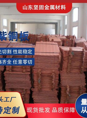 T2T3镀锡铜排切割加工sTMY铜母线排 工业用可零切圆角镀锡紫铜排