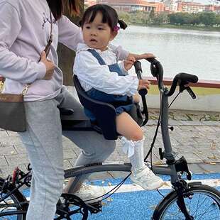 适用折叠自行车小布Brompton儿童座椅默认项其他