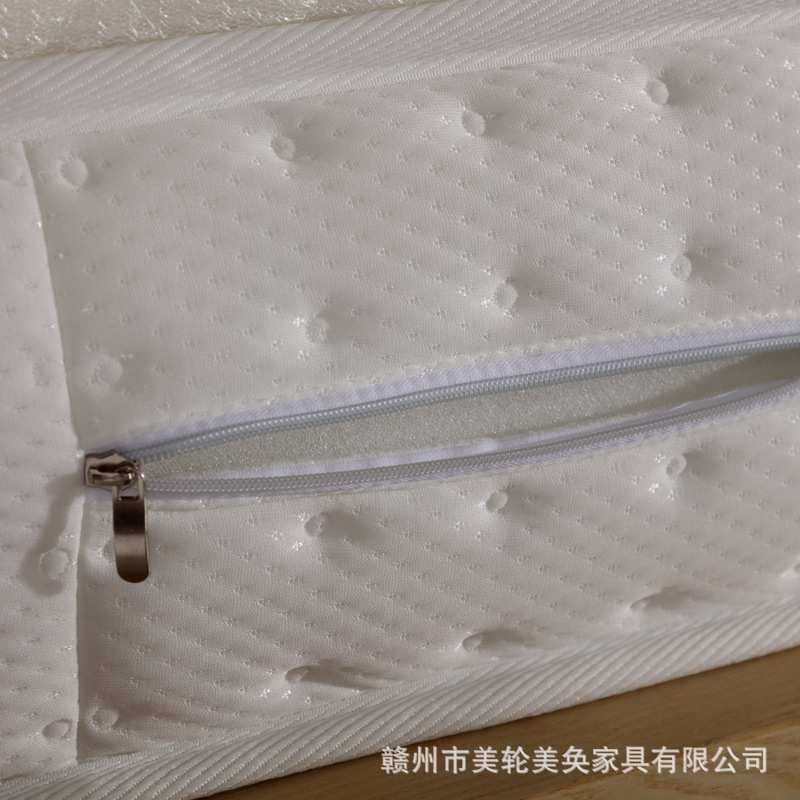 床垫1米2柔软1.8米舒适加厚家用乳胶天丝面料席梦思1.5米儿童床垫