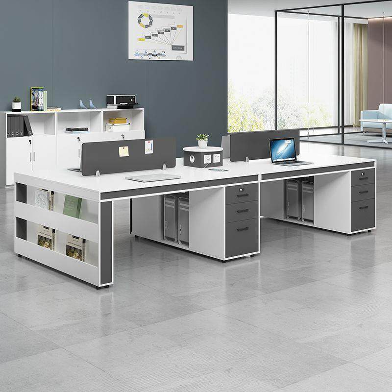 办公桌时尚工业风职员简约现代员工位2四人位6办公室电脑椅组合,商业/办公家具,办公电脑桌,淘宝优惠券,粉丝福利购,淘宝优惠卷