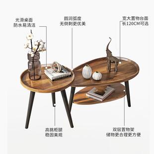 【可商检开票】小茶几咖啡圆桌小户型卧室床头桌客厅阳台沙发边几