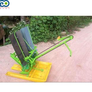 农田类小型秧苗手摇插秧机人力水稻田间补苗机两行手扶式插苗机