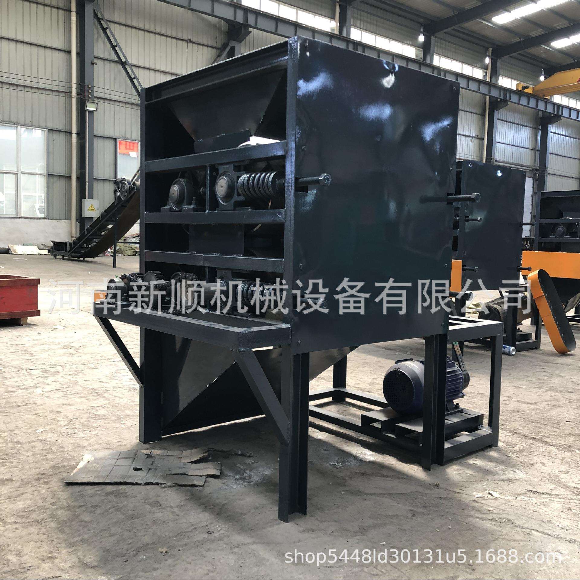 铁盒易拉罐挤片机 小型中空容器压缩机 废旧塑料瓶压扁机