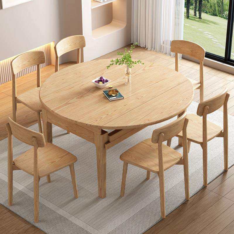 全实木餐桌白蜡木可折叠方圆一体组合家用小户型长方形可伸缩餐桌,玩具/童车/益智/积木/模型,毛绒/玩偶/公仔/布艺类玩具,淘宝优惠券,粉丝福利购,淘宝优惠卷